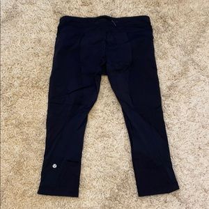 Lululemon running crop